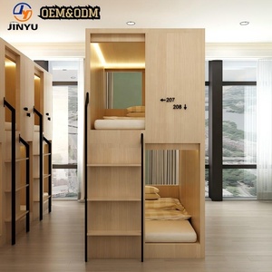 Современный стиль, экономия пространства, Звукоизолирующая кровать, роскошная капсула, отель и взрослый хостел, деревянная панель, дизайн - Product Image 3