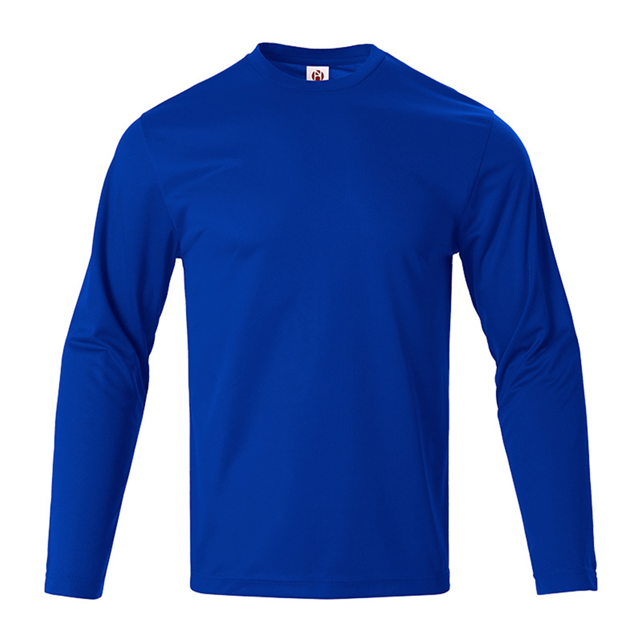 เสื้อแขนยาวสีน้ำเงินรอยัลบลู