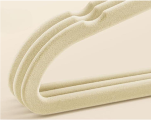 50 pak gantungan beludru emas mawar tahan lama untuk bayi & anak 360 derajat kait putar hemat ruang gantungan pakaian lemari Vietnam - Product Image 5