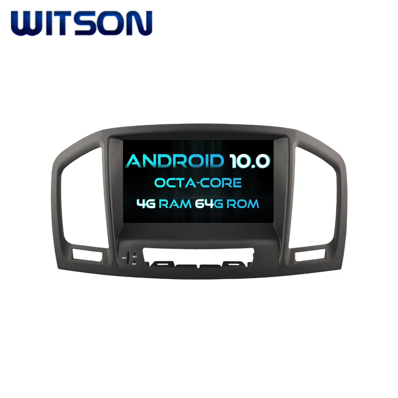 WITSON Octa-Core (Otto Core) android 10.0 DOPPIO DIN CAR DVD GPS Per OPEL INSIGNIA 2008-2011 4G ROM 1080P DELLO SCHERMO di TOCCO 32GB di ROM