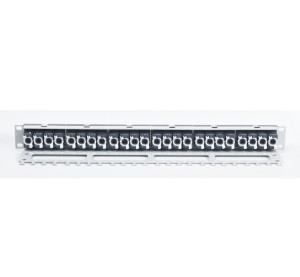 Panel de parche de tipo francés para legrand type, 19 pulgadas, UTP, cat.5e, cat6, cat.6a, 24 puertos - Product Image 2