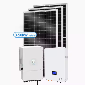 太阳能发电系统成本20kw太阳能系统20kw混合动力家用替代能源发电机 - Product Image 1
