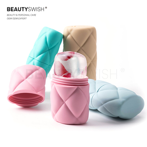 Mùa hè khuôn mặt cốc làm mát khay trị liệu da massage công cụ <span class=keywords><strong>Ice</strong></span> Pop toàn cầu con lăn tái sử dụng Silicone <span class=keywords><strong>Cube</strong></span> khuôn mắt mặt <span class=keywords><strong>Ice</strong></span> đường viền - Product Image 2