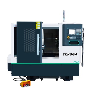 <strong>Swiss</strong> <strong>Lathe</strong> Machine for Small Business Slant Bed TCK36A Gang <strong>Tool</strong> <strong>Cnc</strong> <strong>Lathe</strong> - Product Image 1