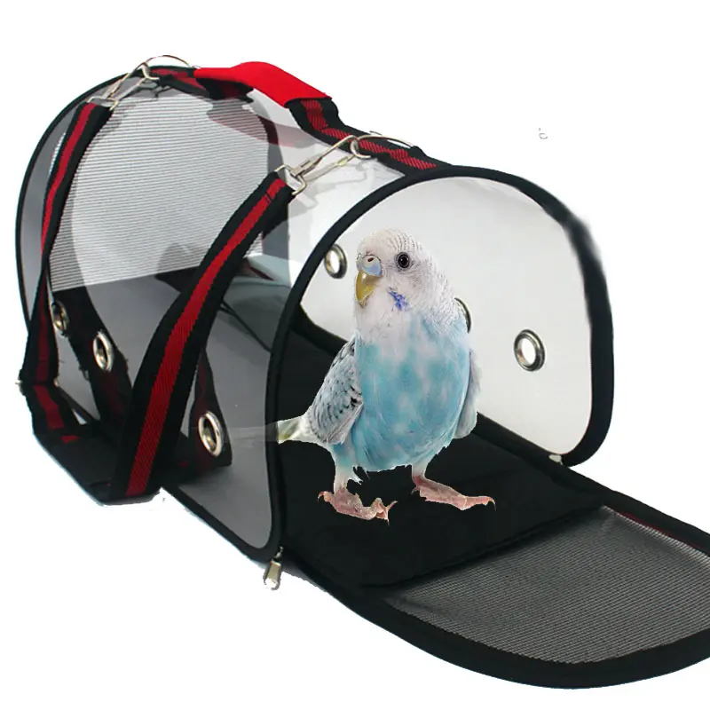 Cage de Transport Portable pour perroquet oiseau, sac de voyage respirant pour petit animal de compagnie lapin cochon d'inde Chinchilla sac d'extérieur