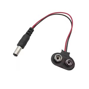 T tipo 9V DC connettore di alimentazione a scatto cavo spina Clip a cilindro adattatore per Arduino per Uno R3 fai da te elettronica di consumo - Product Image 6