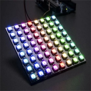 WS2812 LED 5050 RGB 8x8 LED Matrix für brandneue WS2812B 8*8 64-Bit Voll farbe 5050 RGB LED Lamp Panel Light - Product Image 1