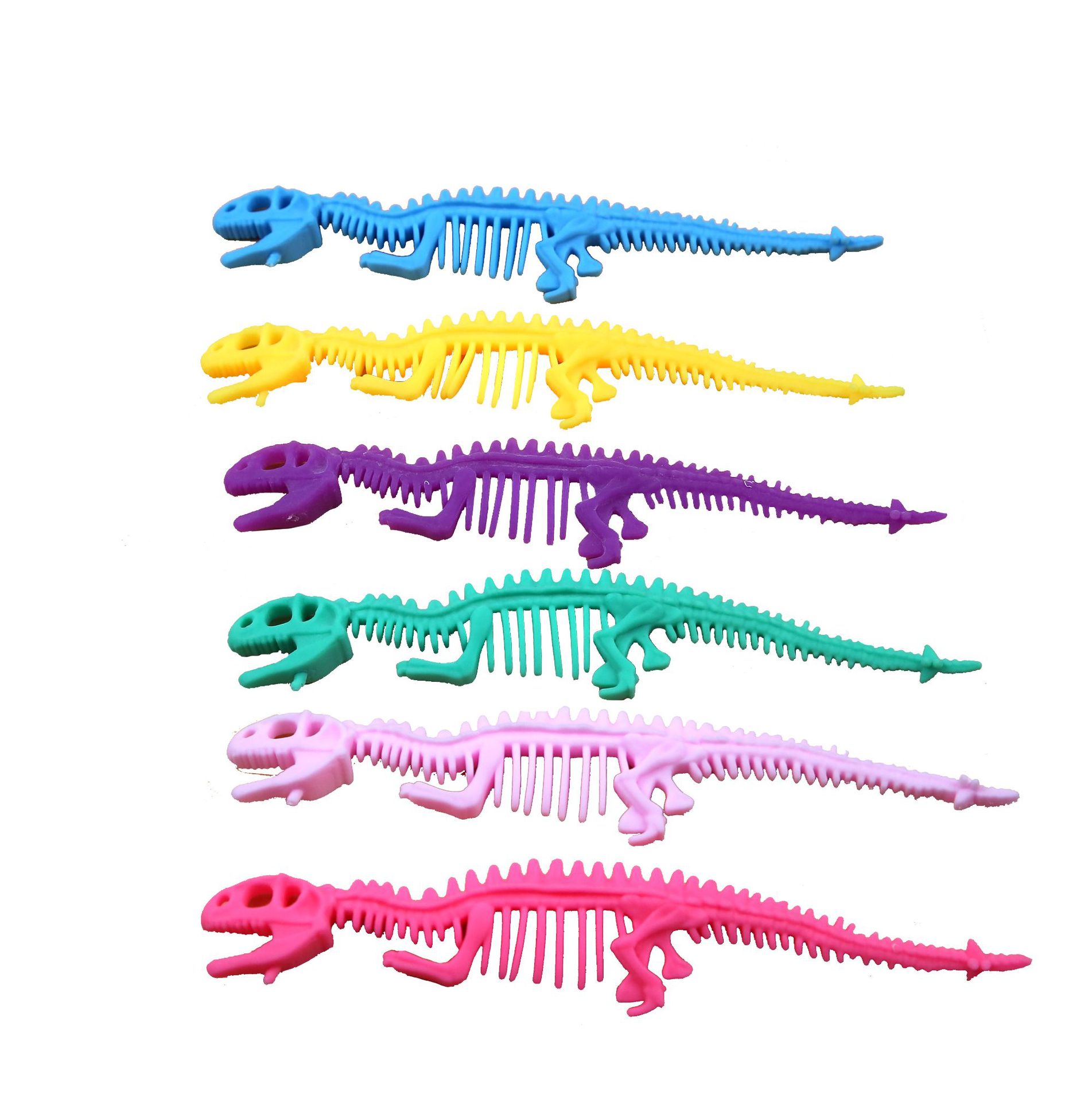 Tyrannosaure rex 6 couleurs