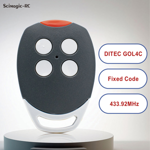 DITEC GOL4C porta Garage telecomando duplicatore 433.92MHz codice fisso cancello telecomando mano trasmettitore chiave Fob di alta qualità - Product Image 3