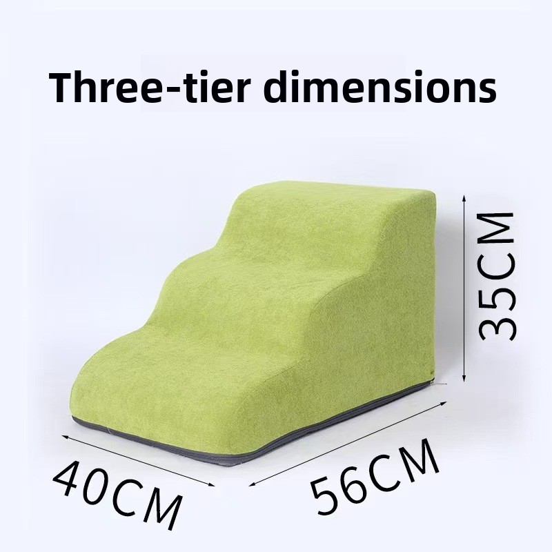 Vert trois échelles