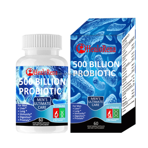 OEM Digestive Gut Health Probiotic Capsules Support <strong>Intestinal</strong> Flora and Regular Probiotic Digestive Enzymes Probiotic Capsules - Product Image 1