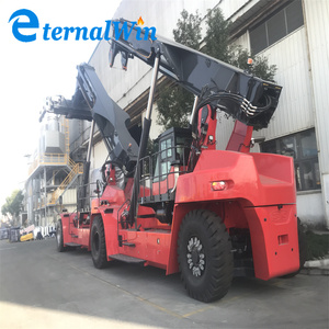 Reachstacker-apilador Reach de 45 toneladas, contenedor resistente, precio de la máquina de apilamiento