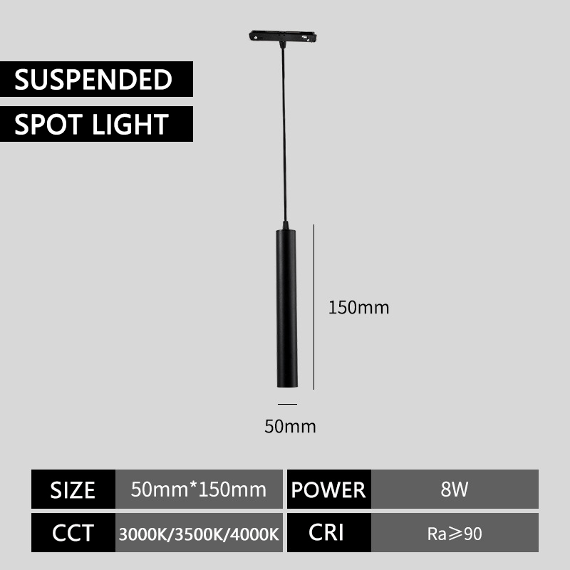 8W SUSPENDED SPOT LIGHT