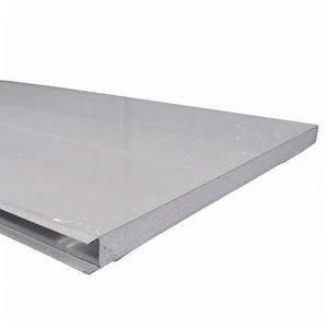 <strong>Wholesale</strong> Price Wall Panels Polyurethane/Pir/<strong>Eps</strong>/Rock Wool Building Exterior Walls Sandwich Panels - Product Image 3
