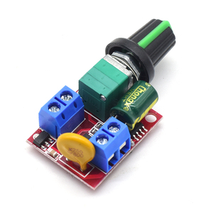 CA-105ASミニ35VDCモータースピードコントローラーパワーモジュール5A90WPWMスピードレギュレーター制御調整ボード - Product Image 1