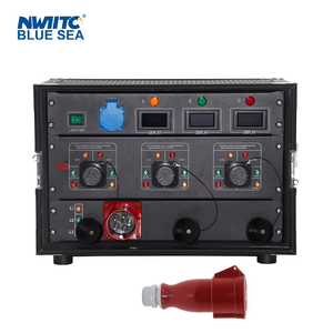 カスタマイズ可能32A 5ピン入力3ウェイ220V 19ピンSocapex出力配電ボックスディストロディストリビューター機器 - Product Image 1