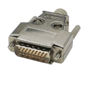 Kuyruk kol ile çinko alaşım kabuk eşleşen DB9 eşleşen metal kabuk 2-row 9-pin demir kabuk VGA - Product Image 1
