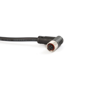 Connettore M12 inserzione diretta tipo connettori ad angolo retto impermeabili sistemi di controllo industriali segnale rete di alimentazione - Product Image 6
