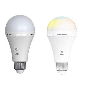 Güç Outrage pil yedekleme USB şarj için uzaktan kumanda ile A70 7W 700lm Led şarj edilebilir ampul - Product Image 4