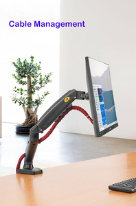 <strong>NB</strong> F80 Desktop Gas Spring 17-30&quot; LCD LED Monitor Holder Loading 2-9 Kgs Full Motion Display Stand Monitor <strong>Mount</strong> Arm - Product Image 6