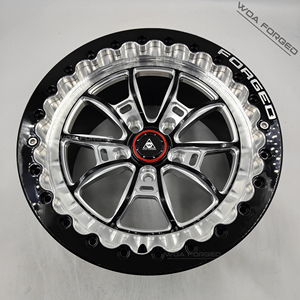 光沢ブラックミルドビードロック18 <span class=keywords><strong>19</strong></span> 20インチストリートパフォーマンス5x112 5x120フィットGT86 BRZ Ram Rtx充電器鍛造ホイールカスタム - Product Image 4