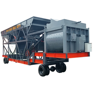 <strong>Js750</strong> Type Automatic All-in-One Mobile Mixing Station 500 Free Basic Forced <strong>Mixer</strong> with Core Engine and Pump Components