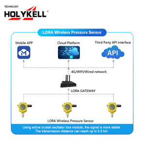 4G LoRa IP68 impermeable Industrial de alta temperatura inalámbrico transmisor de temperatura Sensor de sonda con API - Product Image 3