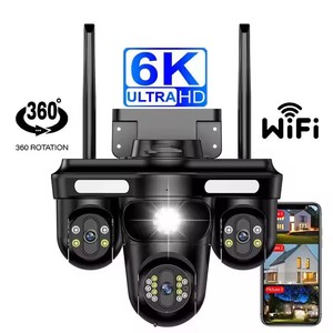 20mp 4lens Cctv <strong>Camera</strong> Wireless Wifi PTZ 360 ROTATE Two Way Intercom IP Network <strong>Camera</strong> Outdoor 8k 4k 10x Zoom <strong>CAMERA</strong> - Product Image 4