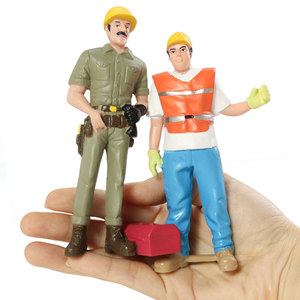 2-5inch sống động PVC Bảng trang trí mô hình sandboxie nhựa thu nhỏ con người hình - Product Image 6