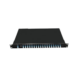 4 8 16 18 <strong>channel</strong> WDM CWDM DWDM Mux Demux Module, 1U Rack Mount CWDM <strong>Multiplexer</strong> FWDM Splitter Device - Product Image 2