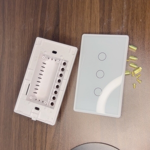American Standard WIFI Voice Smart <strong>Switch</strong> Shell Remote Control Design Smart Touch Panel Enclosure Junction <strong>Box</strong> 118*60*30mm CN204 - Product Image 3