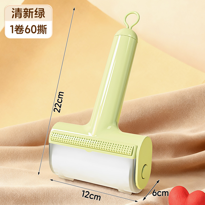 Appareil capillaire collant trois-en-un vert frais