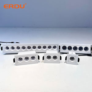 ERDU LED dikdörtgen gömme alüminyum spot 1/2/3/4/5/9/10/15 kafaları gömme lineer ışık Led tavan lambası Led Downlight - Product Image 3
