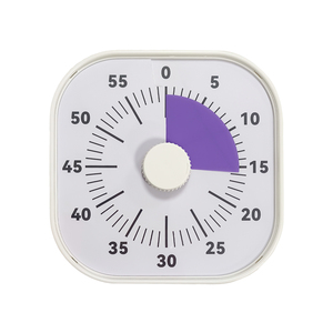 サイレントビジュアルタイマー子供用大サイズ19cm Googleタイマー会議用Pomodoro研究生産性タイマー - Product Image 5
