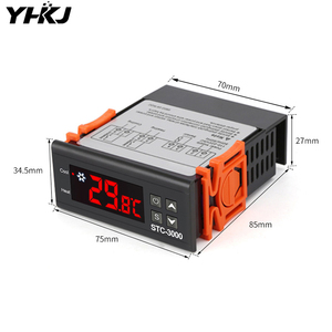 STC-3000 LED Digital Thermostat Temperatur regler Thermo regulator Relais Heizung Kühlung für Inkubator AC 110-220V NTC - Product Image 3