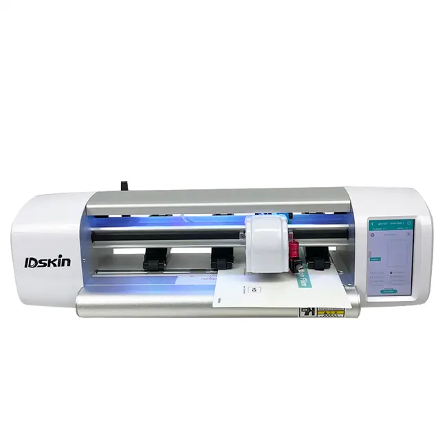 El software Daqin funciona con máquina laminadora y mini impresora que imprime el logotipo de la marca de etiquetas adhesivas mate