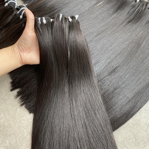 ผมทรงตรงตรงชาวพม่าผมหยิกแบบชาวเวียดนามมัดผมมนุษย์ย้อมสีได้ง่าย - Product Image 4