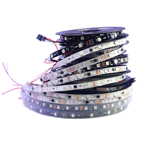 WS 2811 WS2811แอดเดรส12V 24V 30Leds 60Leds 96Leds ดิจิตอล5050 IP20 IP65 IP67 IP68พิกเซลไฟแถบ Led อัจฉริยะ RGBIC - Product Image 1