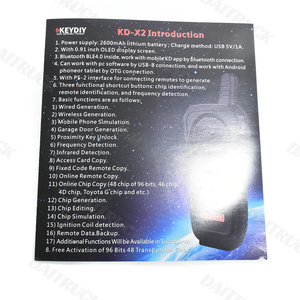 <strong>Car</strong> Diagnostic Tools Keydiy Kd X2 Remote Maker Unlock <strong>Transponder</strong> Cloning Device for All <strong>Cars</strong> <strong>Key</strong> <strong>Programmer</strong>