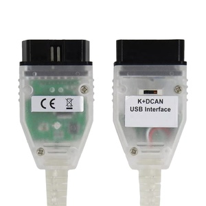 OBD 2 Cables para BMW K + DCAN Herramienta de diagnóstico de interfaz USB para BMW E46 K CAN OBD2 Escáner Compatible con Inpa Switch - Product Image 1