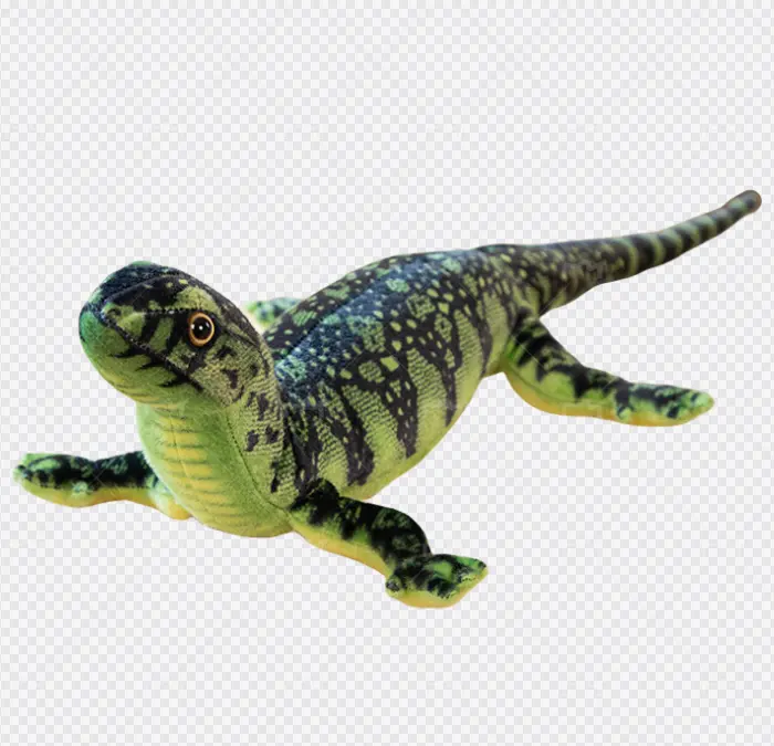 رسم عينة منخفض لألعاب حيوانات Gecko القطيفة المخصصة ألعاب السحلية بMOQ منخفضة