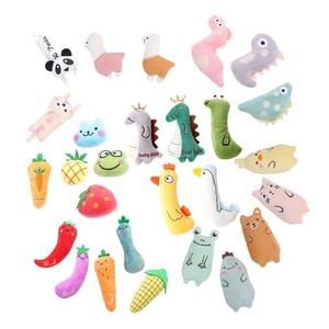 Hierba gatera interactiva de varios colores para gato, juguete de moda, Animal de peluche, fruta suave, hierba gatera rellena - Product Image 3