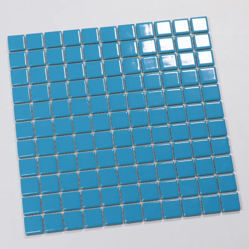 OEM rimovibile Mini pavimento del bagno vetro rosa smussato mosaico adesivo da parete cucina piastrelle per piscina decorazioni per la casa moderno prezzo blu In egitto