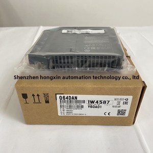Módulo de salida analógica original serie Q de 4 canales Q64DAN nuevo PLC con interfaz de comunicación RS485