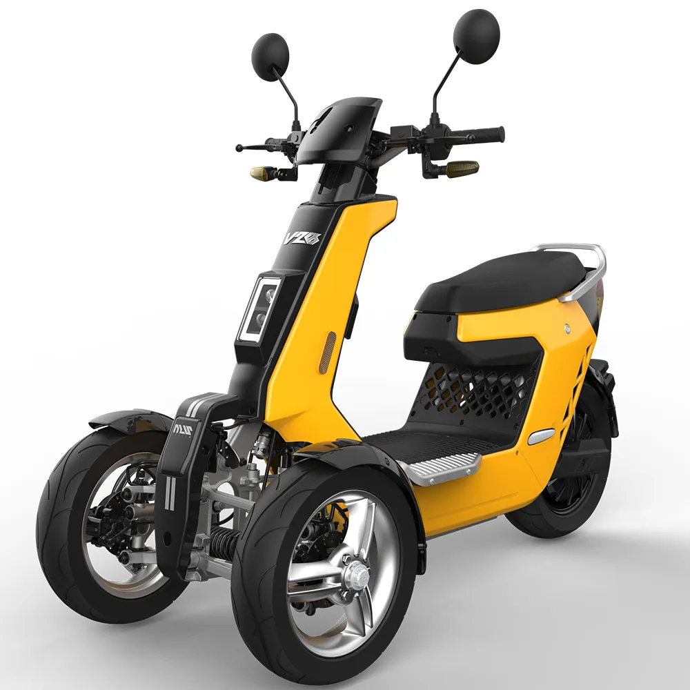 V28 2000W haute puissance moto électrique Tricycle vélo vélo avec trois roues pour adulte