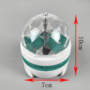 USB Portable Disco DJ Party Stage Light 3 Colors <strong>Rotating</strong> Strobe Light with Remote Control Sound Activated <strong>Inductive</strong> Switches - Product Image 3