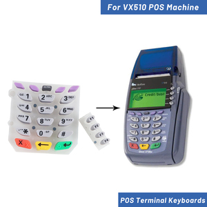 <strong>Replacement</strong> Rubber Press <strong>Key</strong> Terminal System Parts Pos Terminal <strong>Keyboard</strong> Keypad for VX510 Push-button