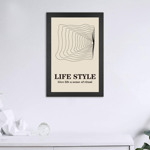 Khung Ảnh <span class=keywords><strong>11X17</strong></span> Với Bộ Sưu Tập Hạt Gỗ Đen Khung Tranh Bằng Gỗ Cho Khung Tường Đen - Product Image 2