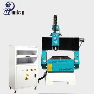 自动工具changer 6090 9060迷你木材cnc路由器3d数控铣床 - Product Image 4