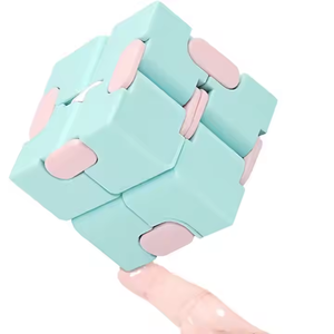 Color Optional Magic Cube Macaron Color Decompression Deformation New Creative Magic <strong>Rubikes</strong> Infinity Cube Fidget <strong>Toy</strong> - Product Image 1